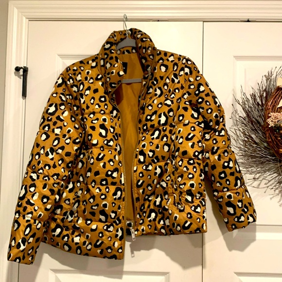 Leopard animal print jacket small - Picture 1 of 3